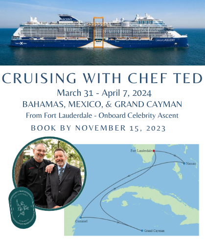 Cruise with Chef Ted website image
